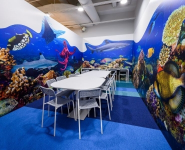 Underwater world room